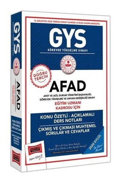 GYS AFAD Eğitim Uzmanı Kadrosu İçin Konu Özetli Çıkmış ve Çıkması Muhtemel Sorular.pdf