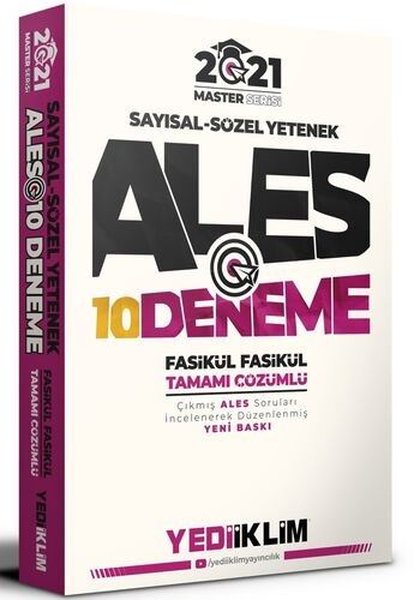 2021 Master Serisi ALES Sayısal - Sözel Yetenek Tamamı Çözümlü 10 Fasikül Deneme.pdf