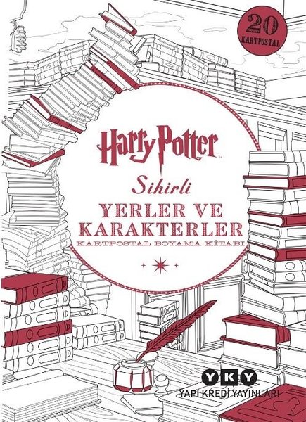 Harry Potter Sihirli Yerler ve Karakterler - Kartpostal Boyama Kitabı.pdf