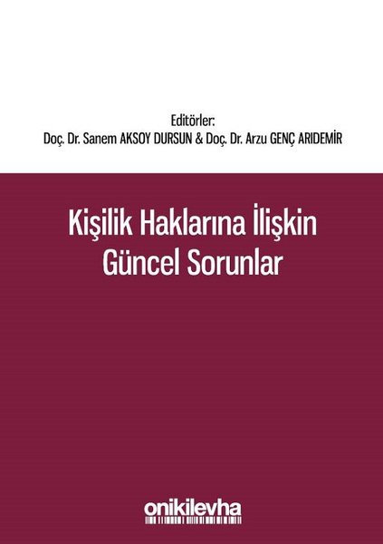 Kişilik Haklarına İlişkin Güncel Sorunlar.pdf