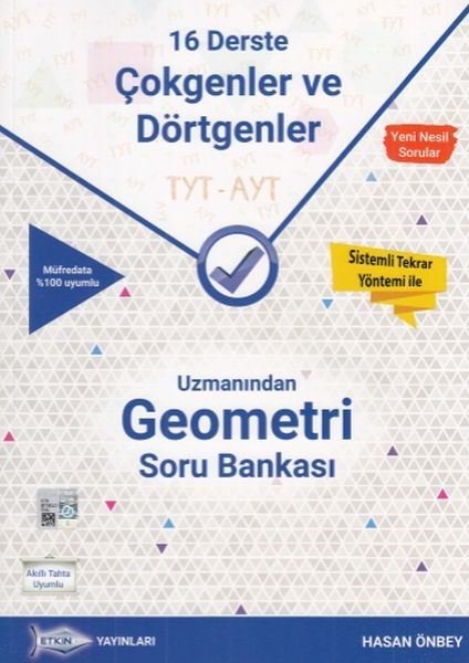 TYT AYT Uzmanından Geometri Soru Bankası - 16 Derste Çokgenler ve Dörtgenler.pdf