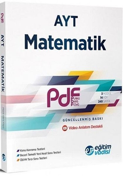 AYT Matematik Planlı Ders Föyü Video Anlatım Destekli.pdf