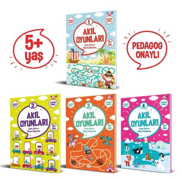 Akıl Oyunları Serisi Seti 5+ Yaş - 4 Kitap Takım.pdf