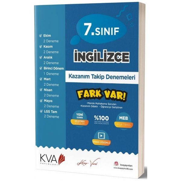 7. Sınıf İngilizce Kazanım Takip Denemeleri.pdf