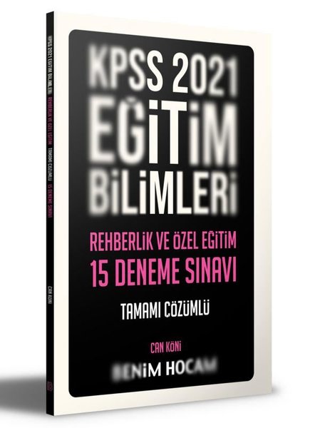 KPSS 2021 Eğitim Bilimleri Rehberlik ve Özel Eğitim 15 Deneme Sınavı - Tamamı Çözümlü.pdf