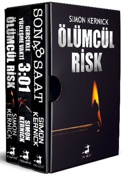 Simon Kernick Seti - Geri Sayım Başladı - 3 Kitap Takım - 1