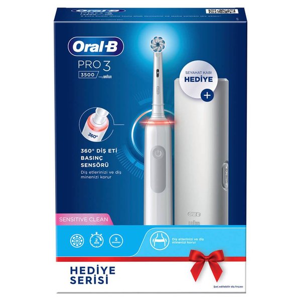 oral b pro 3500 siyah sarjli dis fircasi seyahat kabi fiyati hemen satin al idefix