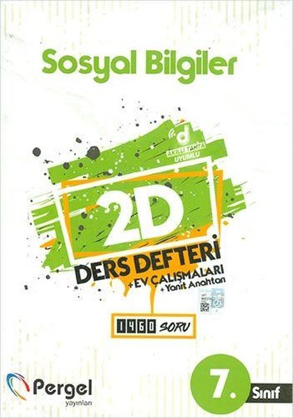 7.Sınıf Sosyal Bilgiler 2D Ders Defteri - 1