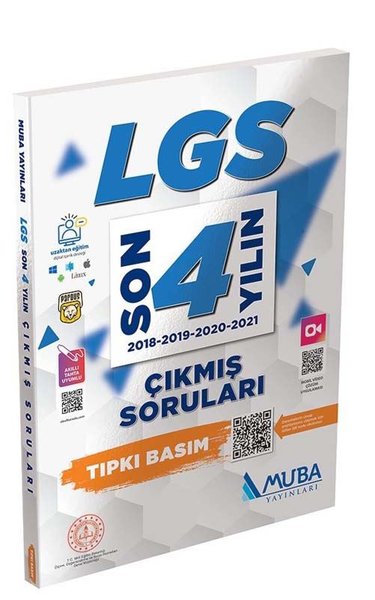 LGS Son 4 Yılın Çıkmış Sınav Soruları 2018 - 2021 - 1