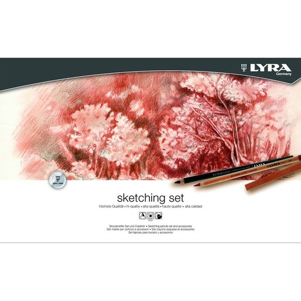 Lyra Rembrandt Sketching 35 Parça Metal Kutu Eskiz Seti Fiyatları