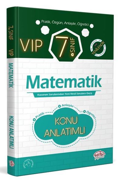 7.Sınıf VIP Matematik Hızlı Konu Anlatımlı - 1