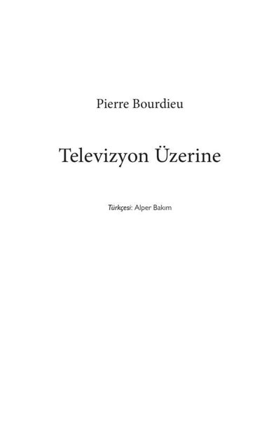 Av Serinlemek Jane Austen  Televizyon Üzerine (Pierre Bourdieu) - Fiyat & Satın Al | idefix