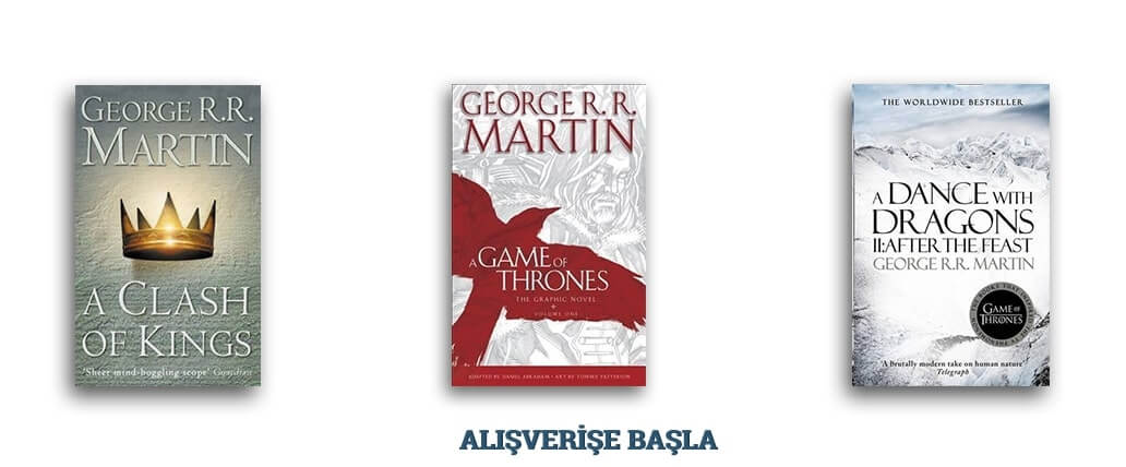 İngilizce Game of Thrones Kitapları