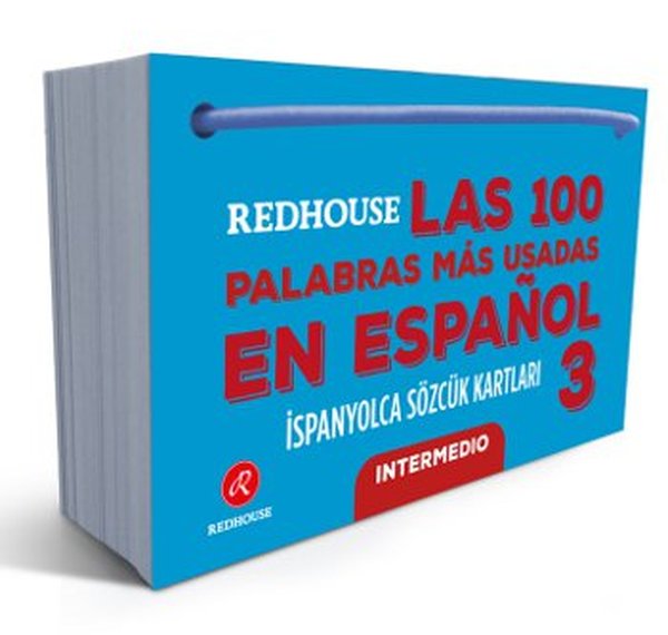 Las 100 Palabras Mas Usadas En Espanol - İspanyolca Sözcük Kartları 3 - Kolektif  - Redhouse Yayınları