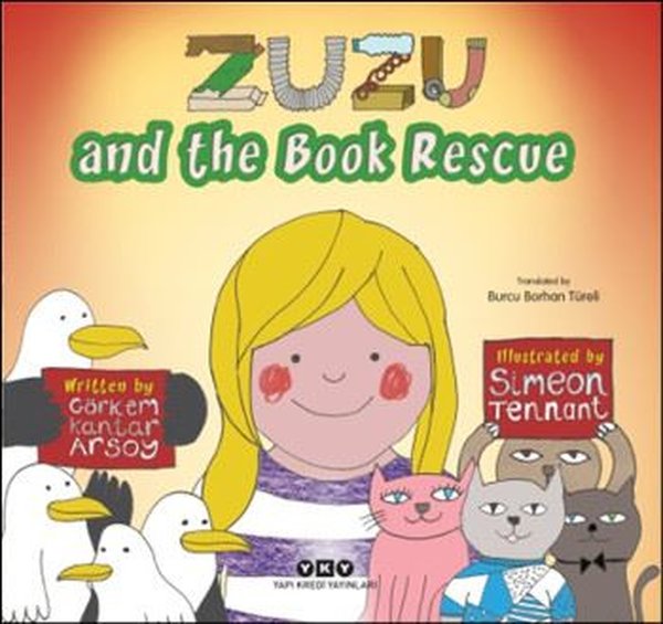 Zuzu And The Book Rescue - Görkem Kantar Arsoy - Yapı Kredi Yayınları
