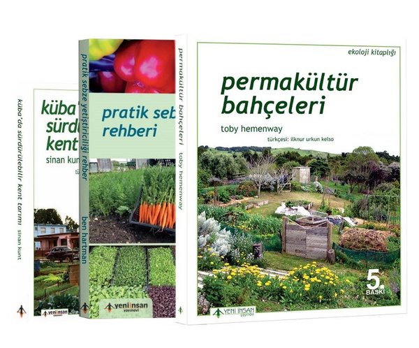 Bahçecilik Seti - 3 Kitap Takım - Ben Hartman - Yeni İnsan Yayınevi