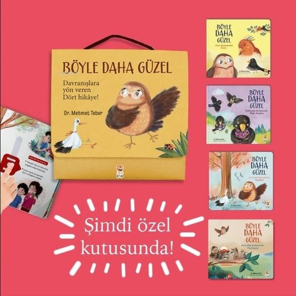 Böyle Daha Güzel Serisi Seti - 4 Kitap Takım - Kutulu - Sincap Kitap