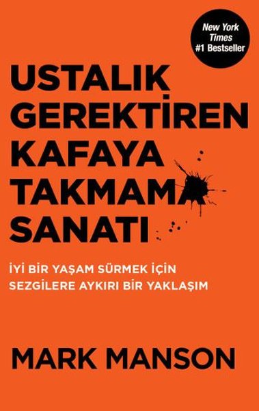 Ustalık Gerektiren Kafaya Takmama Sanatı - Mark Manson - Butik