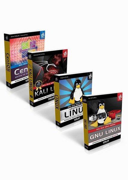 Linux Eğitim Seti - 4 Kitap Takım - Kodlab
