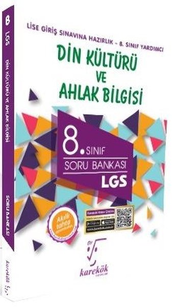8.Sınıf LGS Din Kültürü ve Ahlak Bilgisi Soru Bankası - Karekök Eğitim Yayınları