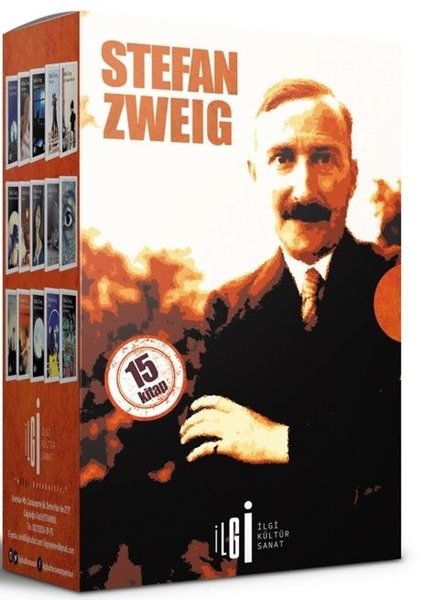 Stefan Zweig Seti - 15 Kitap Takım - Stefan Zweig - İlgi Kültür Sanat Yayınları