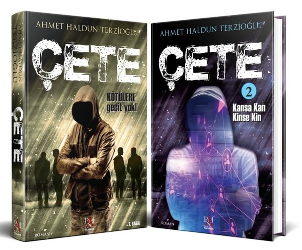 Çete Seti - 2 Kitap Takım - Ahmet Haldun Terzioğlu - Panama Yayıncılık