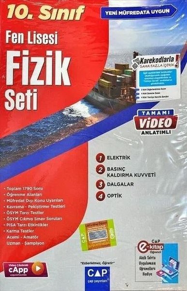 10.Sınıf Fizik Fen Lisesi Set - Kolektif  - Çap Yayınları