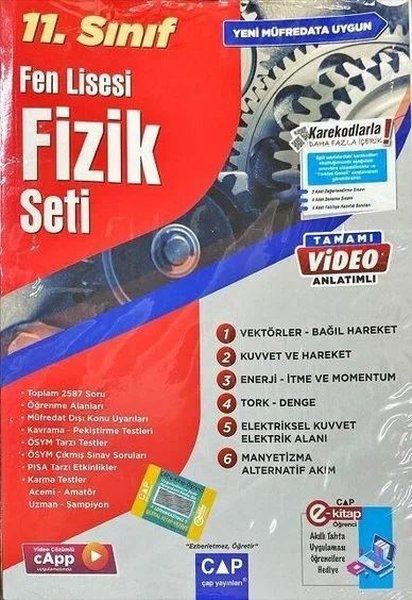 11.Sınıf Fizik Fen Lisesi Set - Kolektif  - Çap Yayınları