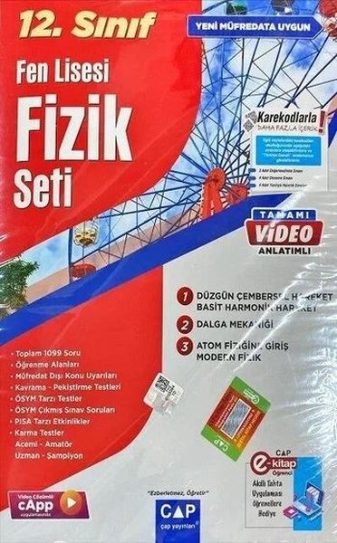 12.Sınıf Fizik Fen Lisesi Set - Kolektif  - Çap Yayınları