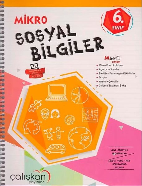 6. Sınıf Hibrit Sosyal Bilgiler Fasikül Defter - Kolektif  - Çalışkan Yayınları