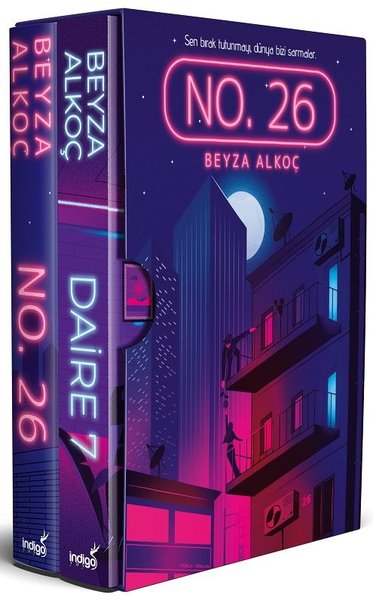 No. 26 Serisi Seti - 2 Kitap Takım - Kutulu - İndigo Kitap Yayınevi