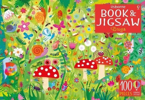 Usborne Book and Jigsaw Bugs (Usborne Book and Jigsaw) - Kirsteen Robson - Usborne