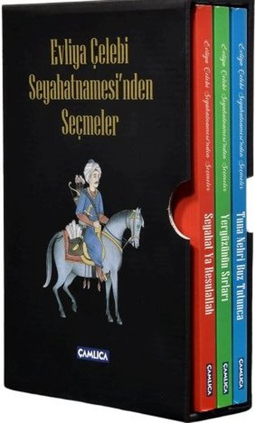 Evliya Çelebi Seyahatnamesi'nden Seçmeler Seti - 3 Kitap Takım - Evliya Çelebi - Çamlıca Basım Yayın