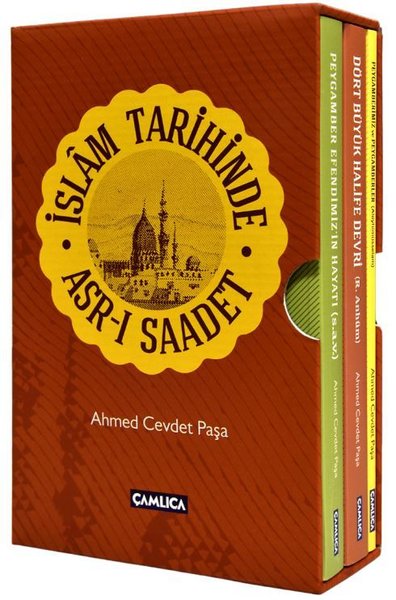 İslam Tarihinde Asr-ı Saadet Seti - 3 Kitap Takım - Kutulu - Ahmed Cevdet Paşa - Çamlıca Basım Yayın