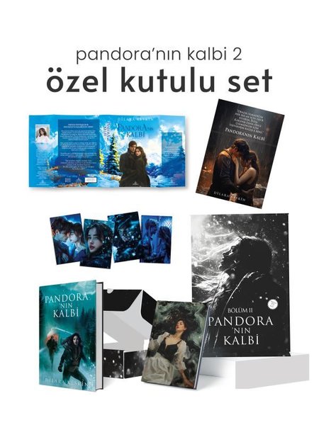 Pandora'nın Kalbi 2 - Özel Kutulu Set - Dilara Keskin - Ephesus Yayınları