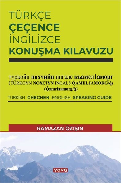 Türkçe Çeçence İngilizce Konuşma Kılavuzu - Vova Yayınları
