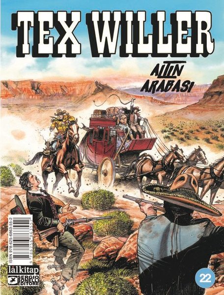 Tex Willer Sayı 22 - Altın Arabası - Jacopo Rauch - Lal