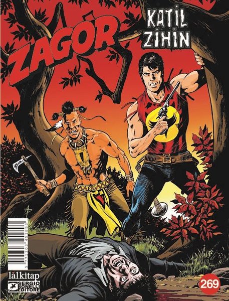 Zagor Sayı 269 - Katil Zihin - Moreno Burattini - Lal