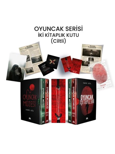 Oyuncak Serisi Seti - 2 Kitap Takım - Kutulu - Emre Gül - Guardian Yayınları