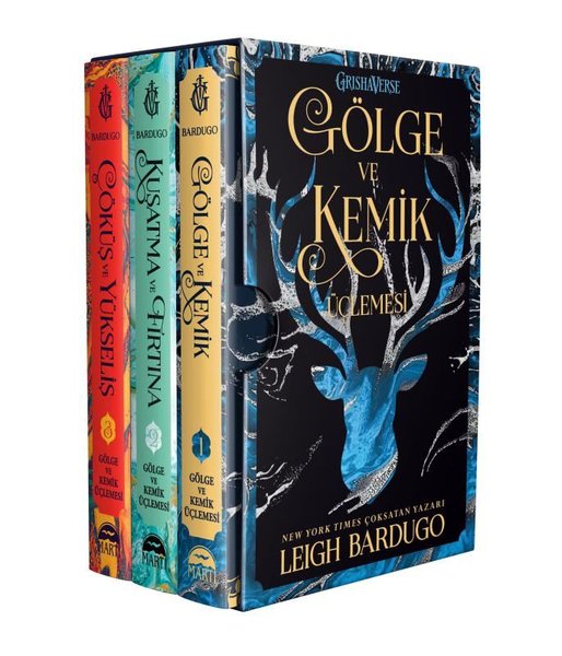 Gölge ve Kemik Üçlemesi Seti - 3 Kitap Takım - Kutulu - Leigh Bardugo - Martı Yayınları Yayınevi