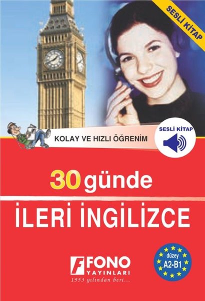 30 Günde İleri İngilizce CD'li - Kutulu - Fono