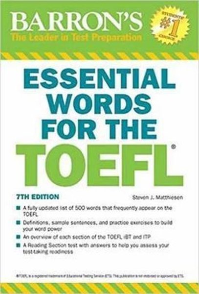Essential Words for the TOEFL 7th Edition