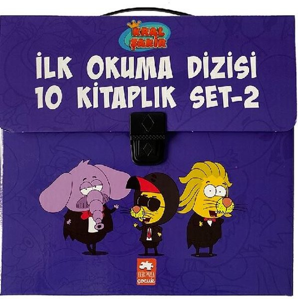 Kral Şakir İlk Okuma Seti 2 - 10 Kitap Takım