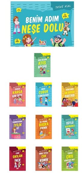 Benim Adım Neşe Dolu Seti - 10 Kitap Takım