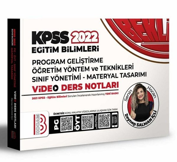 2022 KPSS Eğitim Bilimleri Program Geliştirme Öğretim Yöntem ve Teknikleri Video Ders Notları