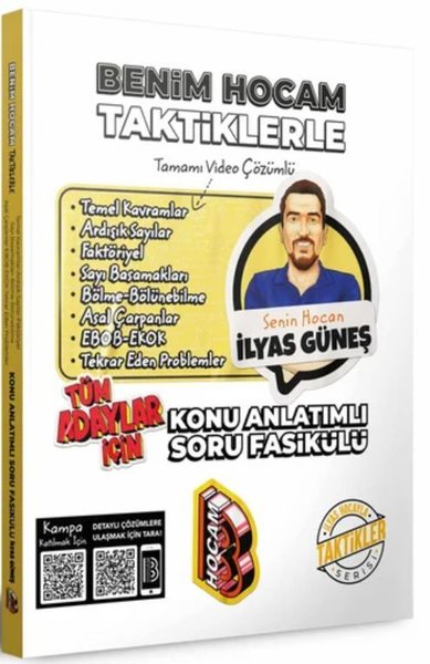 Tüm Adaylar İçin Taktiklerle Temel Kavramlar ve Sayılar Konu Anlatımlı Soru Fasikülü