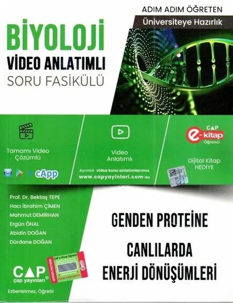 Biyoloji Genden Proteine Canlılarda Enerji Dönüşümleri Konu Anlatımlı Soru Bankası