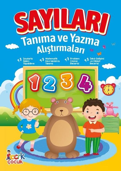 Sayıları Tanıma ve Yazma Alıştırmaları - Okula Hazırlık Alıştırmaları