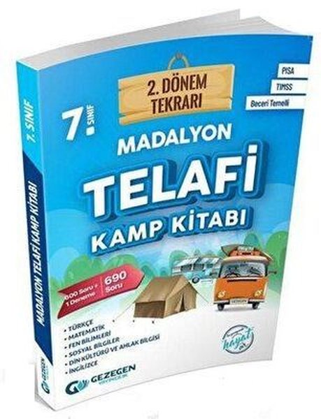 7. Sınıf 2. Dönem Tekrarı Madalyon Telafi Kamp Kitabı