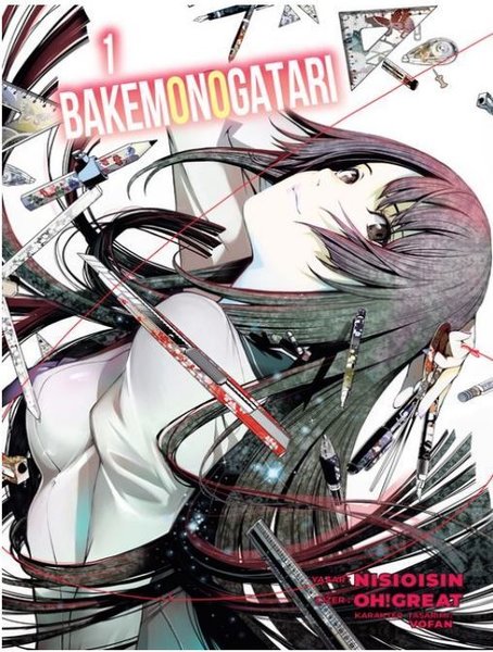 Komik Şeyler Bakemonogatari Cilt 1